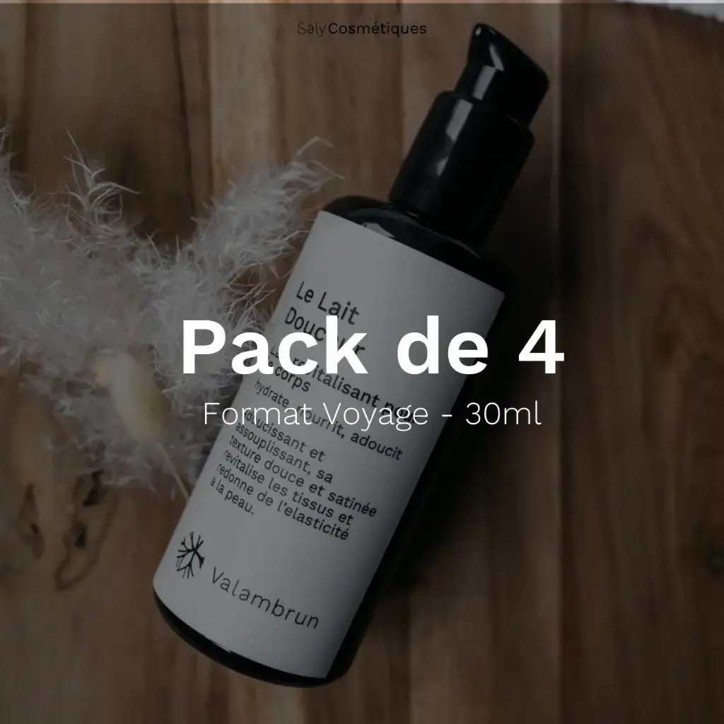 Douceur Body Milk Coco 30ml - Pack of 4