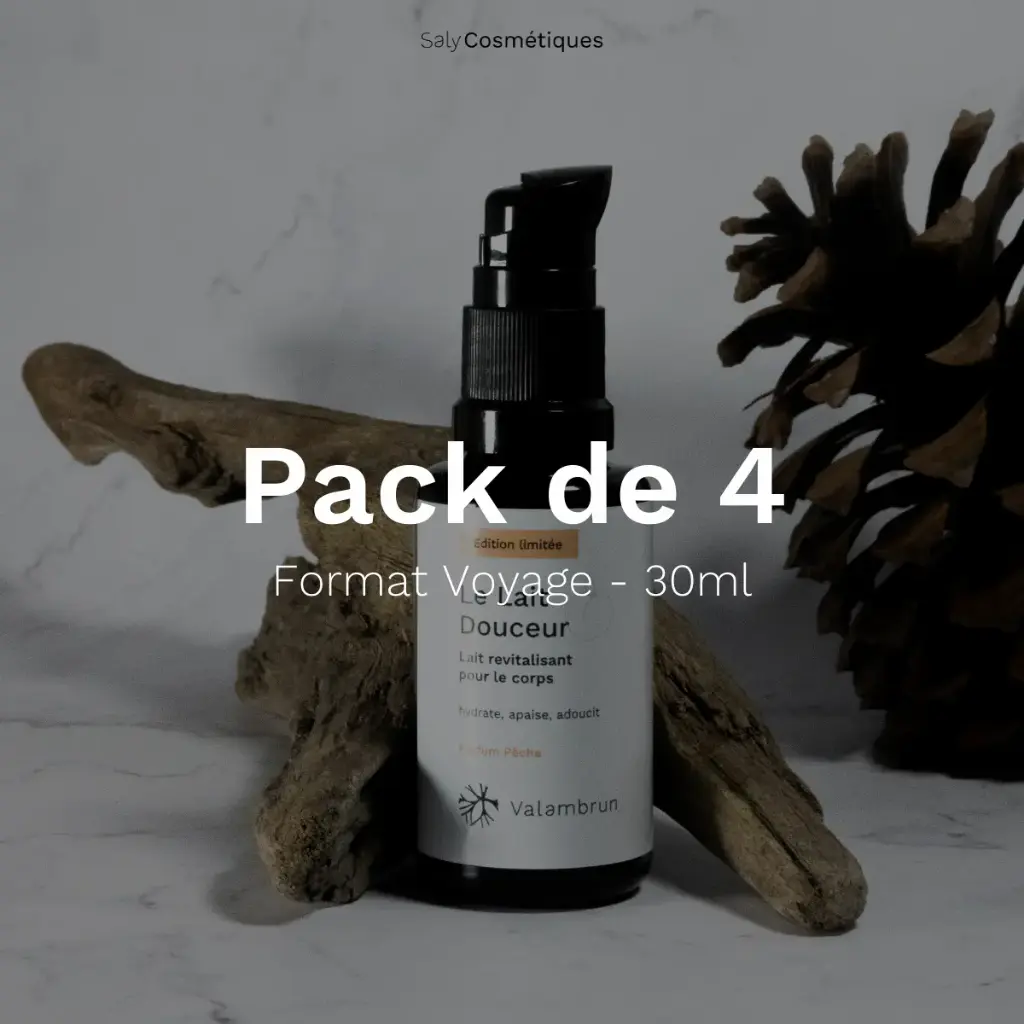 Le Lait Douceur Pêche 30ml - Pack de 4