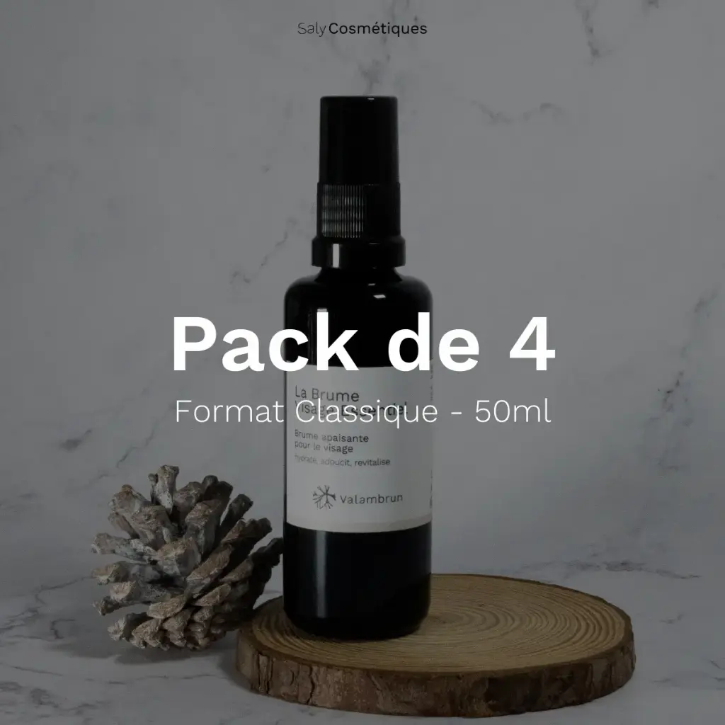 La Lotion Visage Essentiel 50ml - Pack de 4