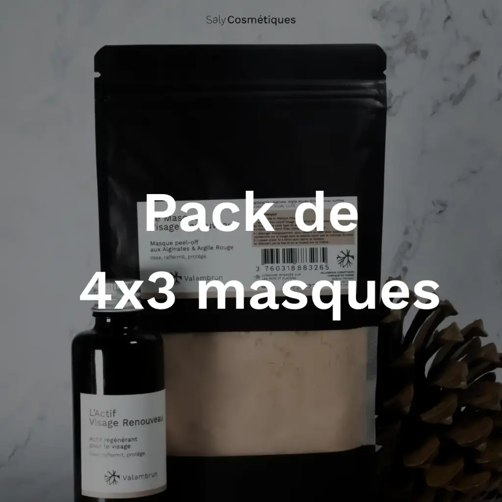 Le Masque Renouveau - Pack de 4 x 3 Masques