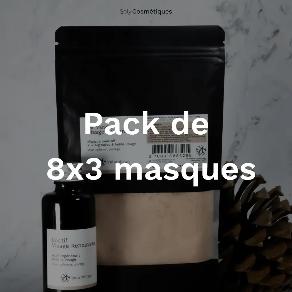 Le Masque Renouveau - Pack de 8 x 3 Masques