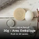 Savon Jojoba et Rassal 30g Avec Emballage - Pack de 20