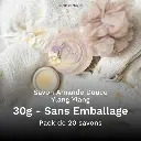 Savon Amande Douce et Ylang Ylang 30g Sans Emballage - Pack de 20