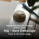 Shampoing Poudre d'Orange et Guimauve 30g Sans Emballage - Pack de 20