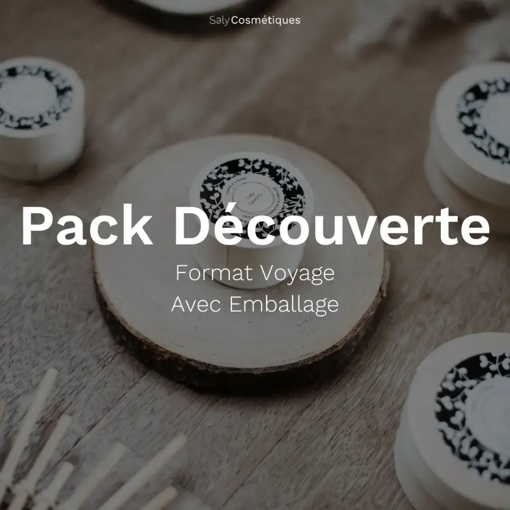 Pack Découverte : Format Voyage avec emballage