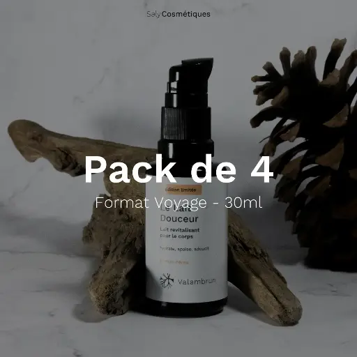 [B2B-VC004V-X04] Douceur Body Milk Peach 30ml - Pack of 4