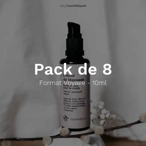 [B2B-VH003H-X08] L'Huile de Massage 10ml - Pack de 8