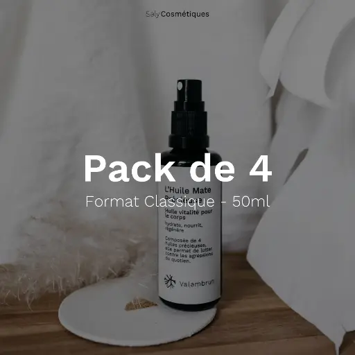 [B2B-VH001C-X04] L'Huile Mate Précieuse 50ml - Pack de 4
