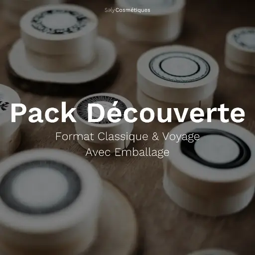 [B2B-PDS01-A] Pack Découverte : Format Classique & Voyage avec emballage