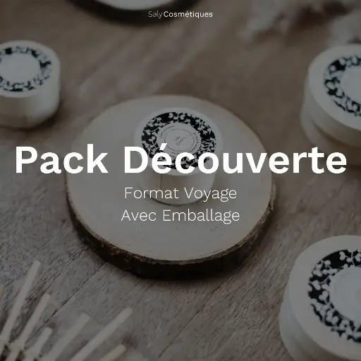 [B2B-PDS03-A] Pack Découverte : Format Voyage avec emballage